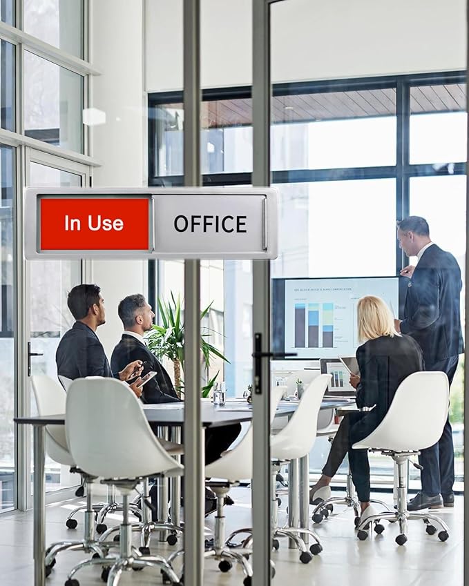 Office In Use/Available Magnetic Door Sign - Image 6
