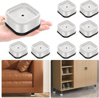 shouwuhho 8 Pack Furniture Risers Adjustable Bed Risers Heavy Duty Lifts Height by EnjoyLifeEnjoyHappiness