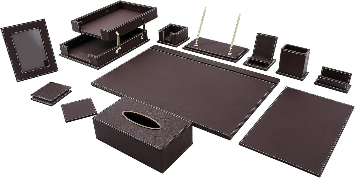 RitPin Desk Set, 11-Piece All-in-One – Executive Desk Accessories & Office