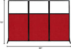 Versare Workstation Partition | Portable Wall Divider | Modern Office Cubicle | - Image 9