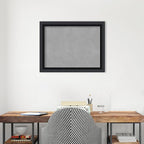 Amanti Art Black Framed Magnetic Board 21x27 Medium Vision Board - Image 5