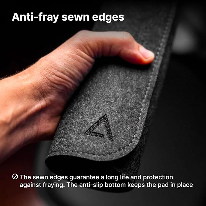 DELTAHUB - Minimalistic Felt Desk Protective Pad, Easy Glide, Long Lasting - Image 4