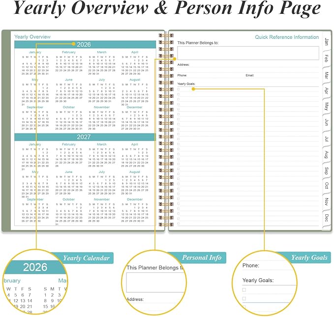 2026 Planner - Planner 2026 from January 2026 to December 2026 - Image 5