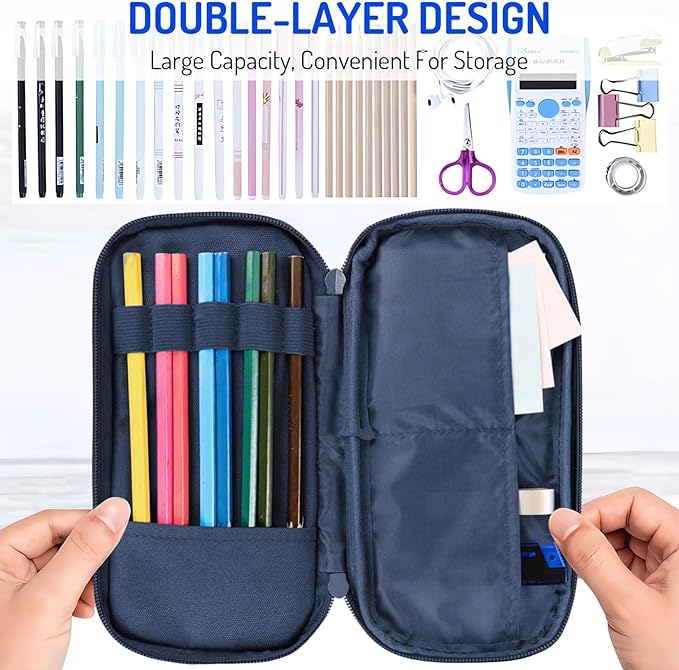 Fitvc Large Pencil Case for Boys, Gamer Boys Pencil Pouch for Kids Teens School - Image 4