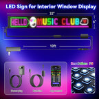 Large Programmable LED Sign, P5 Resolution Indoor Store LED Sign, - Image 3