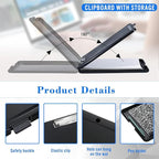 Ireer 12 Pcs Plastic Clipboard - Image 3