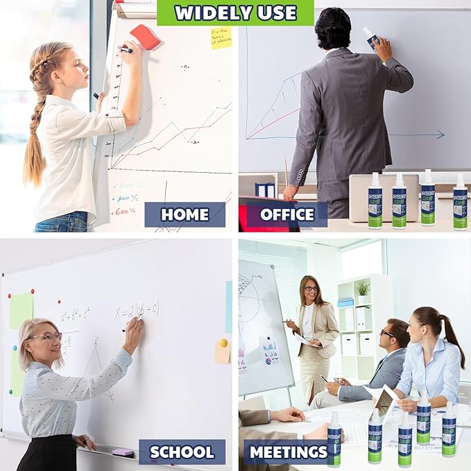 Swiffen 6 Pack Whiteboard Cleaner Spray Bottle 8.5oz Dry Erase Board Surface - Image 7