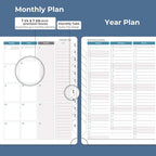 IN-LUXPRO Planner 2026 Daily Weekly and Monthly, 11.5"x8.5", 12 Months Spiral - Image 4