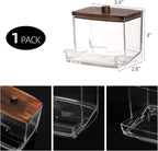 Tbestmax Bathroom Organizer Accessories Set-12/7 oz Qtips Holder Storage - Image 4
