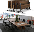 Modular Conference Room Tables for 8–10 People, Folding Conference Table on by Unknown