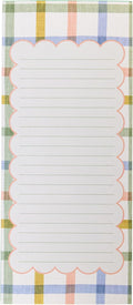 Graphique Plaid Magnetic Notepad, 100 Tear-Away Sheets by GraphiquedeFrance
