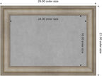 Amanti Art Silver Framed Magnetic Board 21x29 Medium Vision Board - Image 3