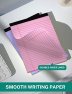 AIFLYAN 12 Pack Legal Pads 5x8 Inch Colorful Note Pads - Image 3