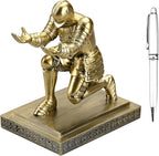 Amoysanli Knight Pen Holder Desk Organizers and Accessories Desk Decor Resin - Image 2