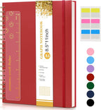 Graph Paper Notebook, Spiral Notebook Journal 8.5” x 11”, A4 Large Grid by UEBZFOCS
