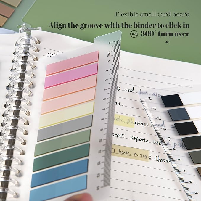 Golcellia Sticky Tabs, Sticky Note Tabs, Book Tabs, Index Tabs, Page Tabs - Image 8