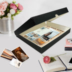 Lineco 11x14 Black Clamshell Archival Folio Storage Box. Acid-Free - Image 7