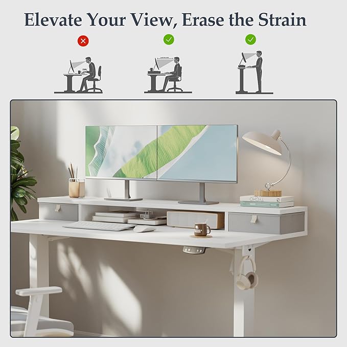Klicelor 48 Inch Electric Standing Desk - Image 6