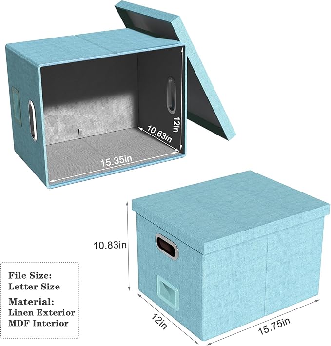 2 Pack File Storage Organizer - Image 5