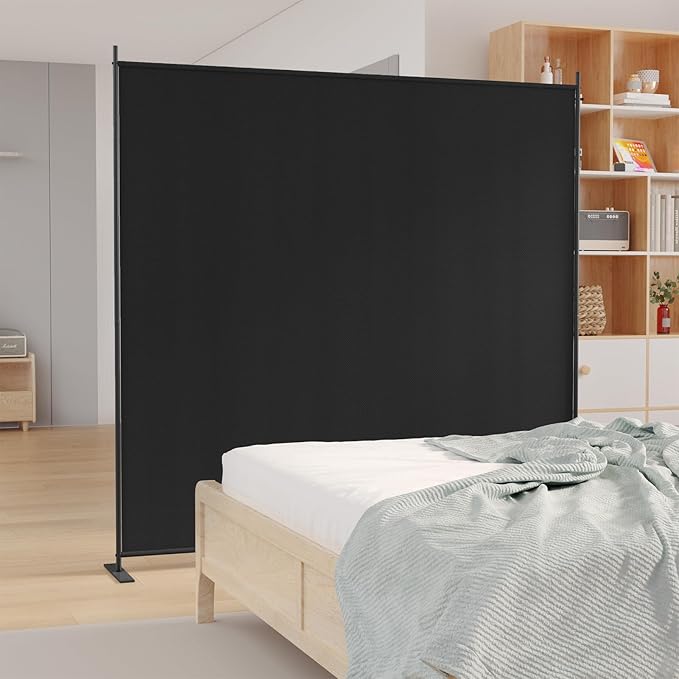 C-Hopetree 1 Panel Room Divider, 6 Ft Tall Indoor Folding Privacy Screen - Image 6