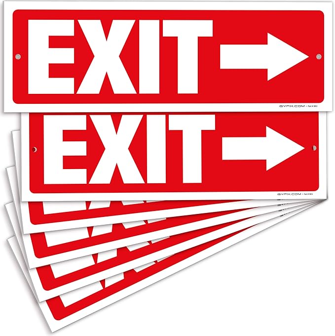 iSYFIX Exit Signs by iSYFIXPREMIUMSIGNS