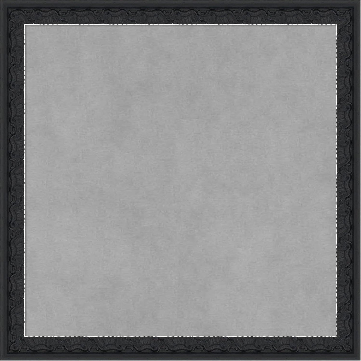 Amanti Art Black Framed Magnetic Board 18x18 Small Vision Board
