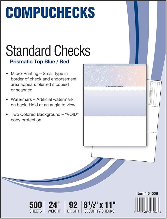 Business Voucher Check Stock by Compuchecks