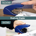AFMAT Effortless Stapler for Desk, 50 Sheet Capacity, Low Force, Built-in - Image 6