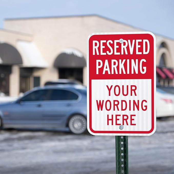 SmartSign "Reserved Parking - Image 3