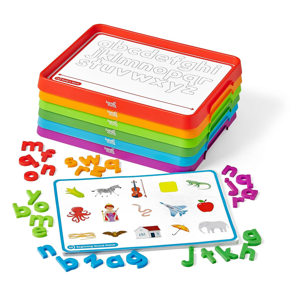 hand2mind Alphabet Word Work Small Group Set, 10 Activities, Ages 3+