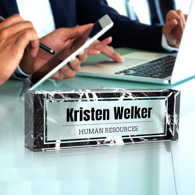 Custom Name Plate for Desk, Desk Name Plate Personalized, Office Decor for - Image 6