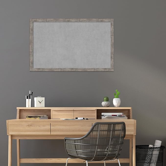 Amanti Art Silver Framed Magnetic Board 27x43 Large Vision Board - Image 5