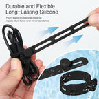 Donruby 24Pcs Silicone Cable Ties - Image 4