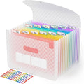 ABC life 12 Pockets Accordion File Organizer Expanding File Folders, Portable by ABClife