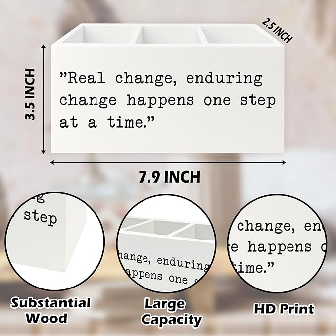 QZQE Inspirational Gifts Pen Pencil Holder Organizer - Image 7