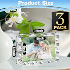Aheroi 4x6 Acrylic Picture Frames, 3 Pack Clear Scalloped Acrylic Photo Frame - Image 2