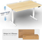 VIVO Electric 48 x 30 in Standing Desk, Memory Height Adjustment, 1B Series - Image 3
