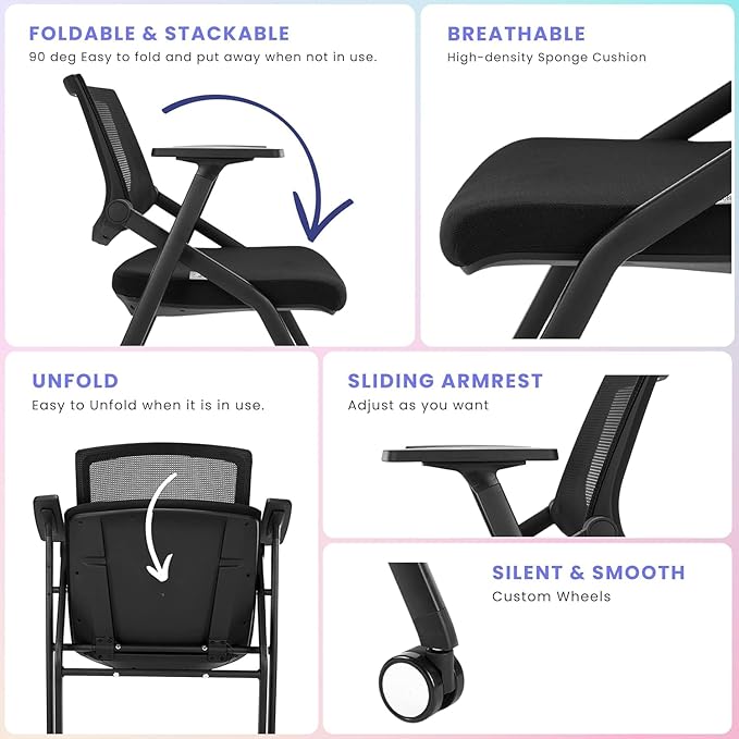 20 Pack Conference Room Chairs - Image 3