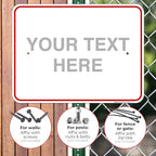 Custom Sign, Personalized Metal Signs, Customize - Image 4