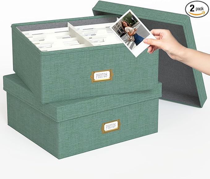 Decorative Photo Storage Box by JOLENSOY