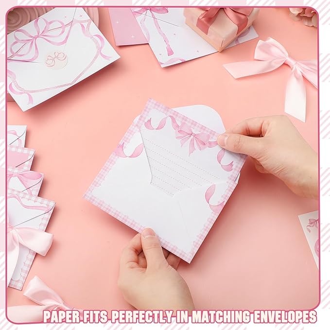 TaoBary 160 Pcs Stationery Paper Set 50 Double Sided Stationery Papers - Image 5