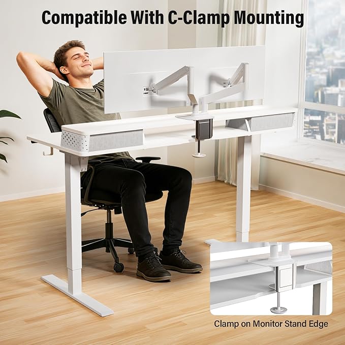 Kingant 55 x 24 Inch Electric Standing Desk - Image 8