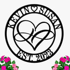 Custom Infinity Metal Sign, Personalized Infinity Name Sign, Personalized - Image 5