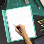 3-Hole Line Paper Refills, Letter Size Loose-Leaf Paper, 300 Sheets/600 Pages - Image 2