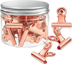 30 Pieces Push Pins Clips Rose Gold Thumb Tacks by Orcielo