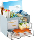 Marbrasse Desk Organizer with 3 Drawer, Desktop Organizer Storage by Marbrasse