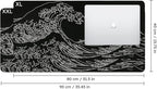 iCasso Mousepad, Gaming Mouse Pad, XXL Large Desk Mat, Big Rubber Base Mouse Mat - Image 2