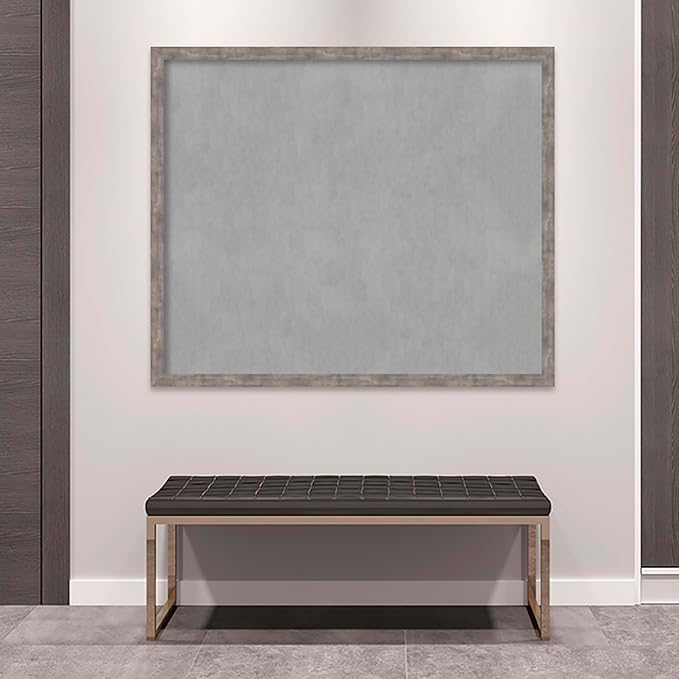 Amanti Art Silver Framed Magnetic Board 43x51 Oversize Vision Board - Image 5