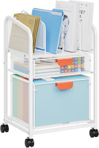 Marbrasse Rolling File Cart by Marbrasse