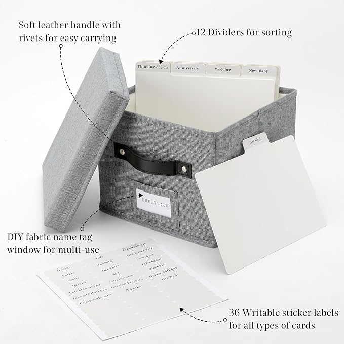 TARSUKA Greeting Card Organizer - Image 4